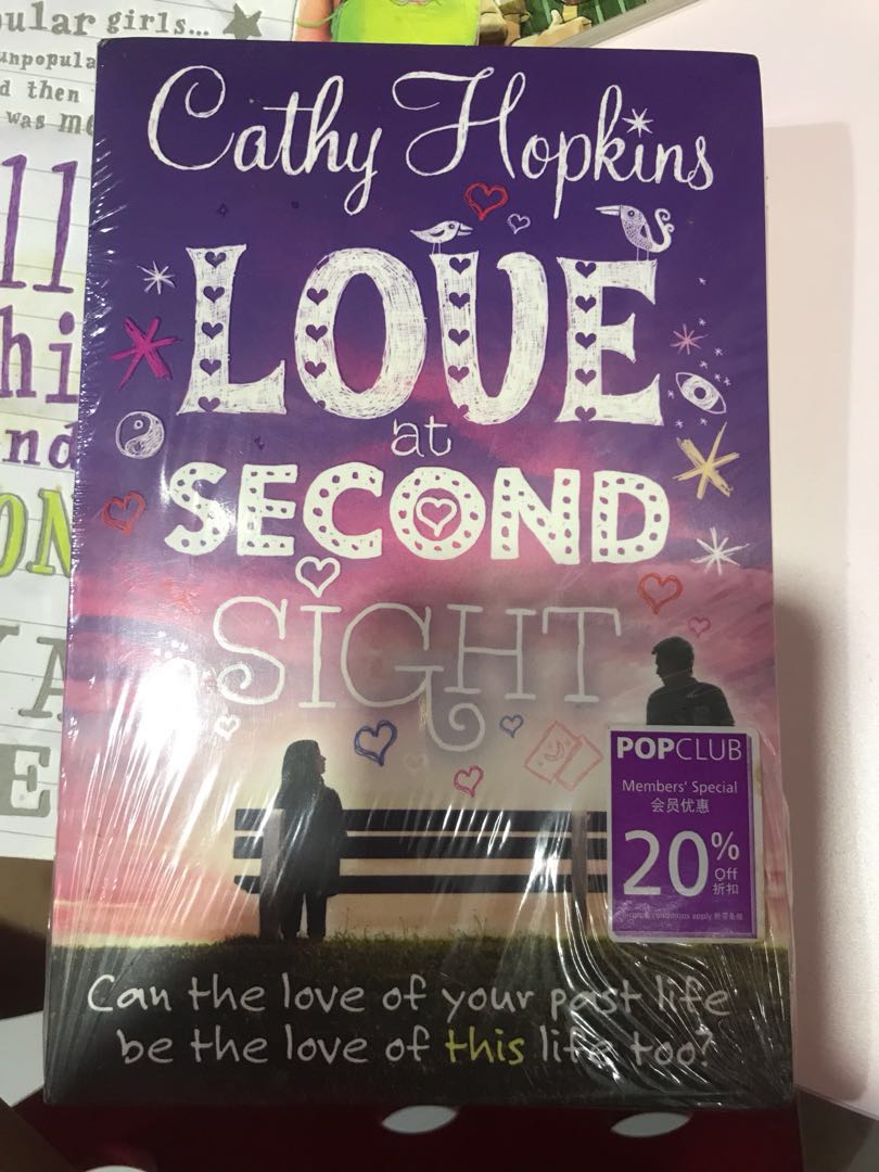 Cathy hopkins Love at second sight, Hobbies & Toys, Books