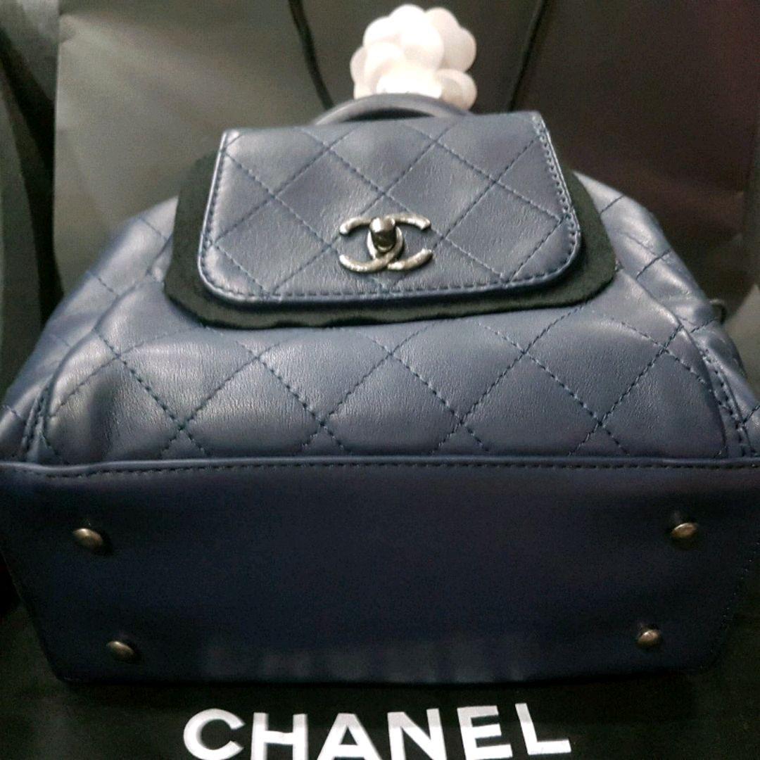 Full Set LN Chanel Stitched Large Urban Drawstring, Luxury, Bags