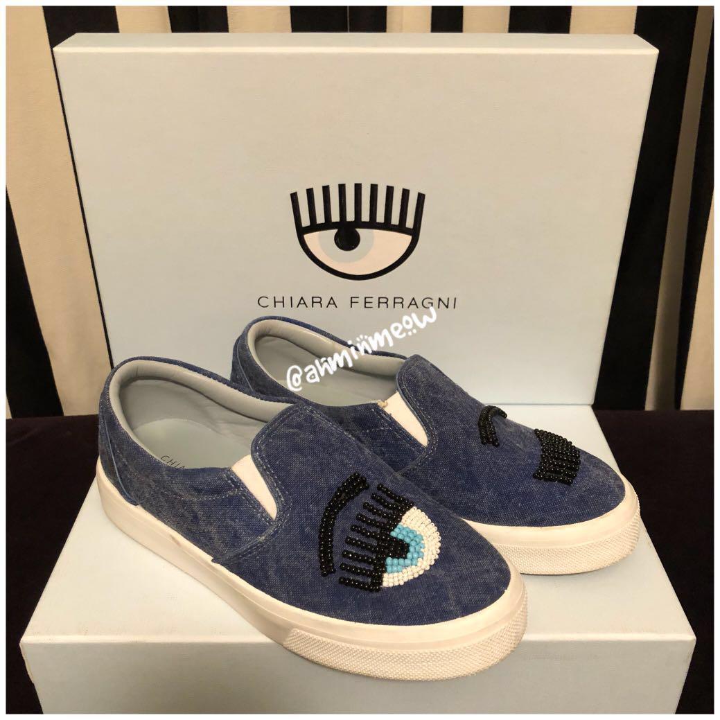 Chiara ferragni slip on shoes on sale