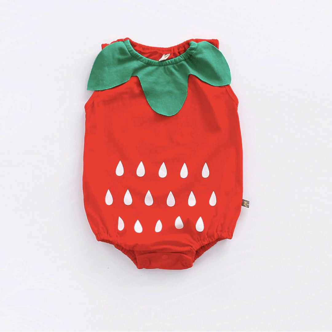 strawberry onesie