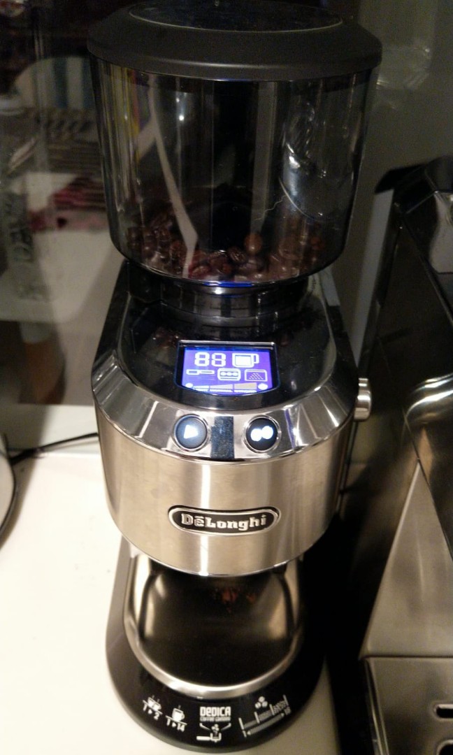 DeLonghi Dedica Coffee Grinder KM 521, TV & Home Appliances, Kitchen