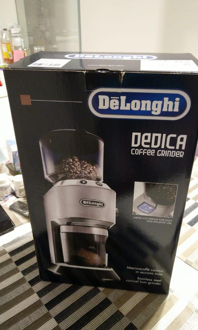 DeLonghi Dedica Coffee Grinder KM 521, TV & Home Appliances, Kitchen