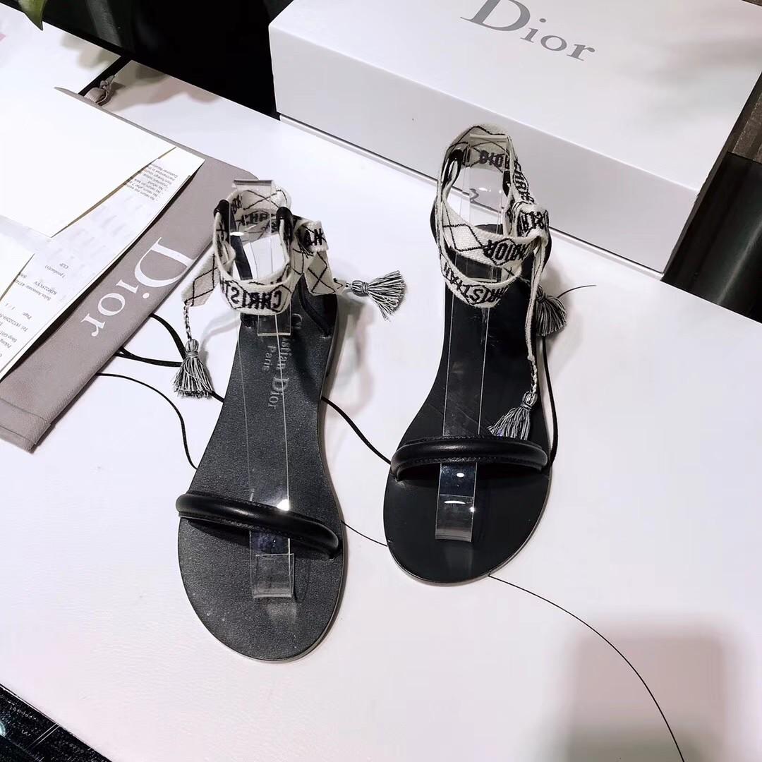 Dior Sandals, Women's Fashion, Footwear, Sandals on Carousell