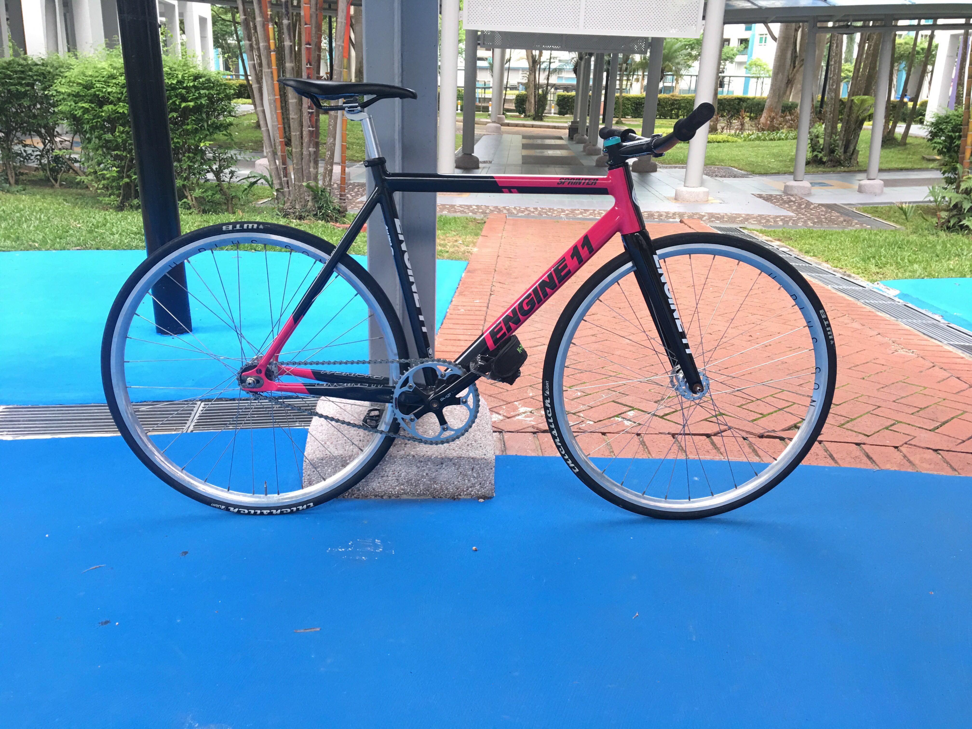 Engine 11 Sprinter 16 Pink Only 3 In Sg Cinelli Colossi Skream Aventon Leader Unknown Engine 11 Airwalk Constantine Sugino Sram Omnium Hplusson Miche Pistard Throne 8bar Fixie Fixed Gear Bicycle Mavic Ellipse Rinpoch Masi Dosnoventa Ingria Throne