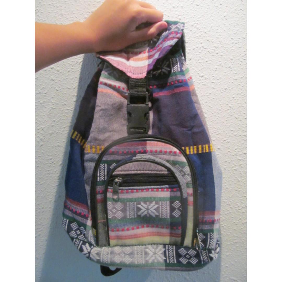 fabric backpack women's