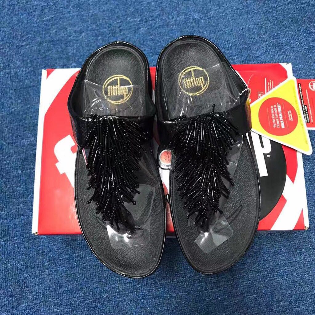 Fitflop cha cha Black color size 38 39 40