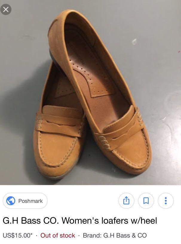 G H Bass Co Comfort Nude Loafer For Women Women S Fashion Shoes On Carousell