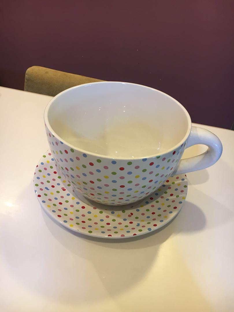 Giant Tea Cup Great For Wedding Decor Design Craft Others On