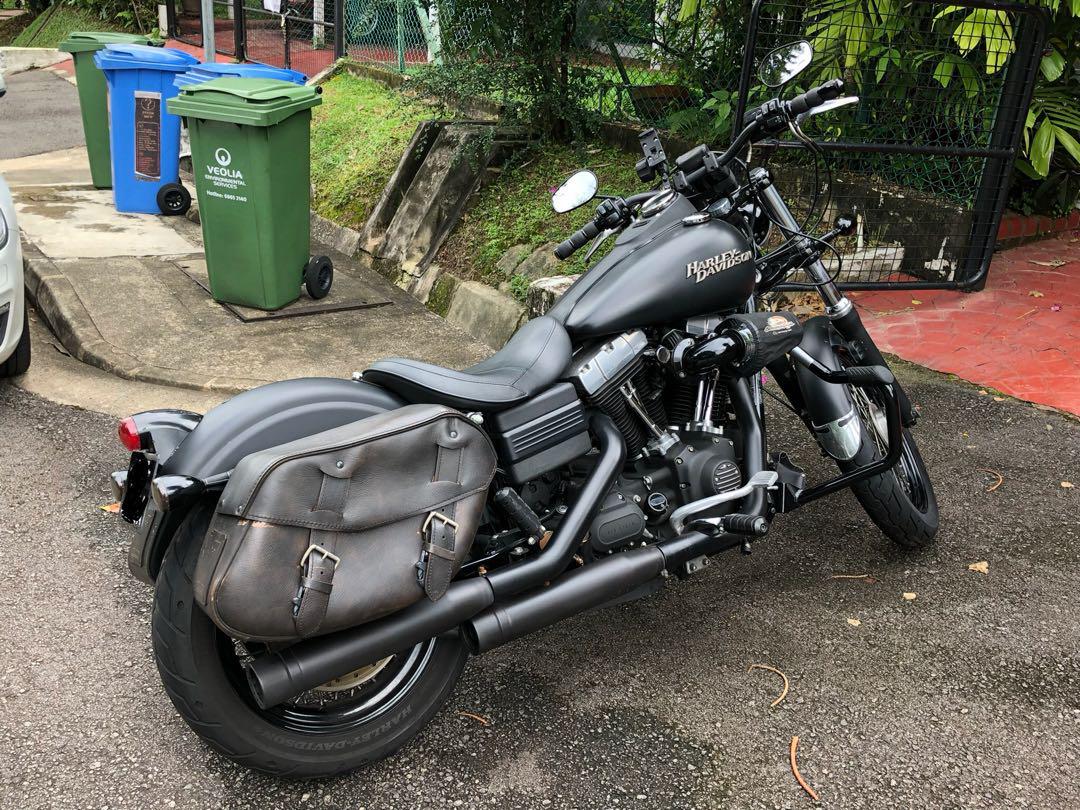 2018 street bob bags