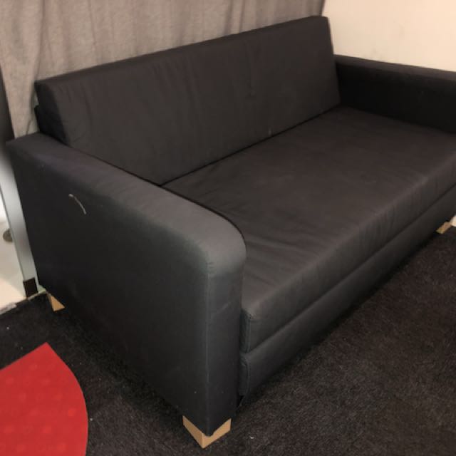Ikea Sofa Bed Navy Blue Furniture Sofas On Carou Photo