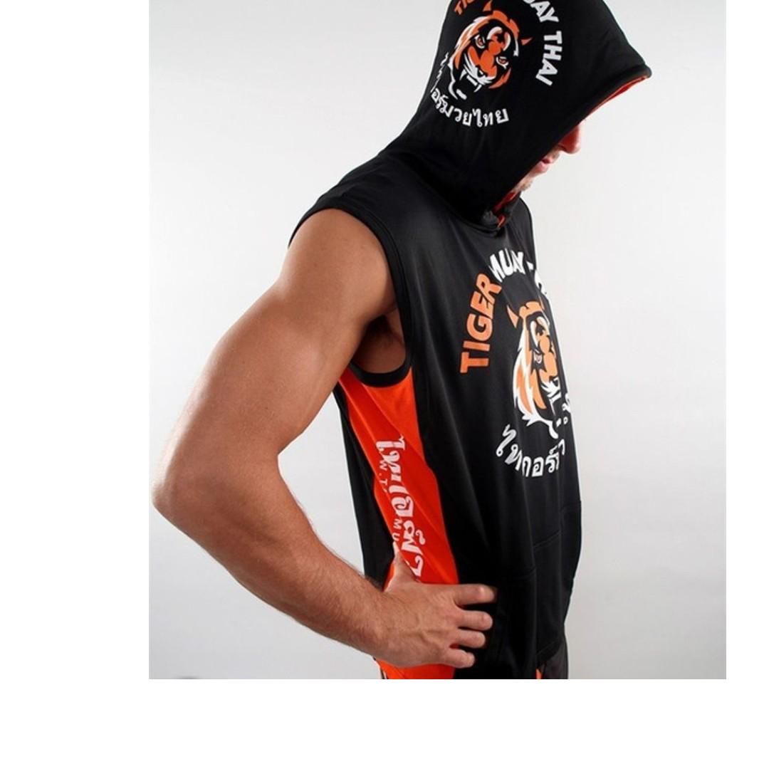 Mma sale sleeveless hoodie