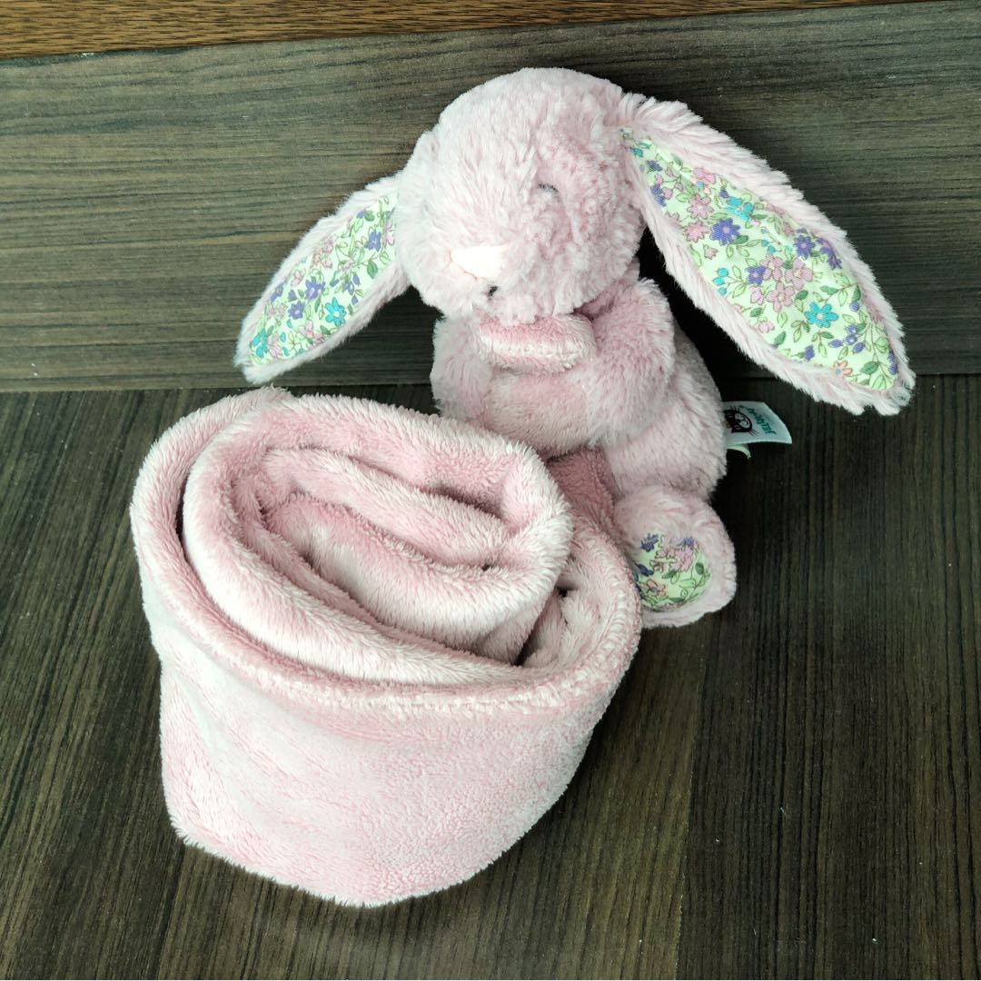 jellycat blossom bunny soother