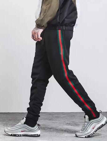 Jogger pants Gucci colourway Men s Fashion Bottoms Joggers on