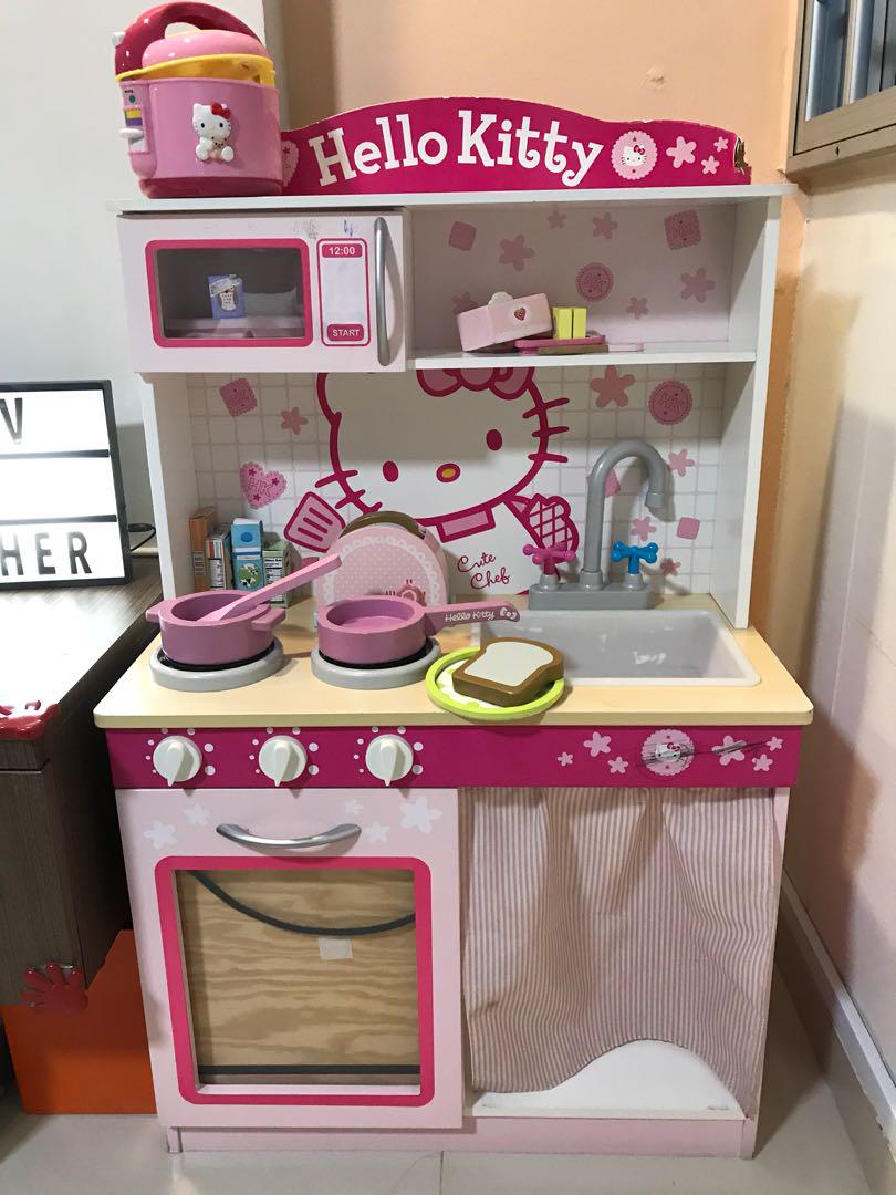 Hello kitty cheap wooden kitchen