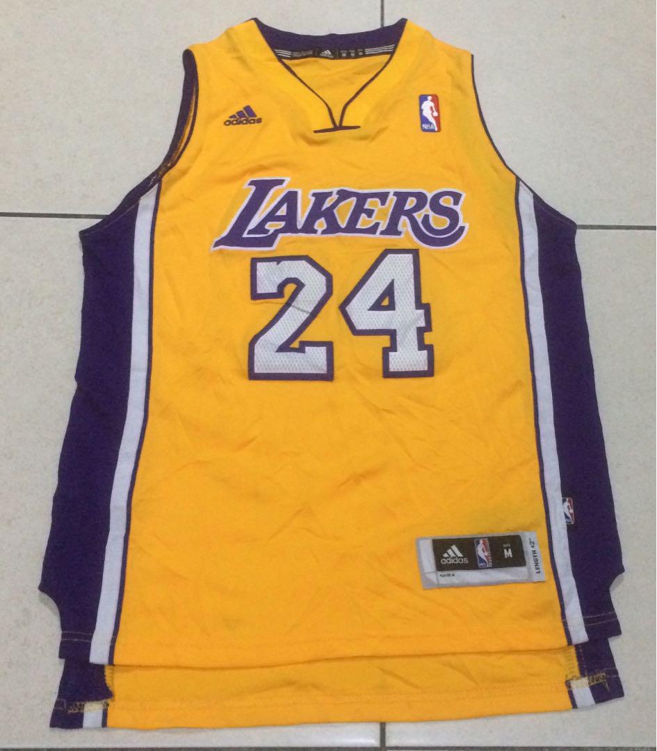 LA LAKERS Kobe Bryant Basketball Jersey Adidas Authentic Men s