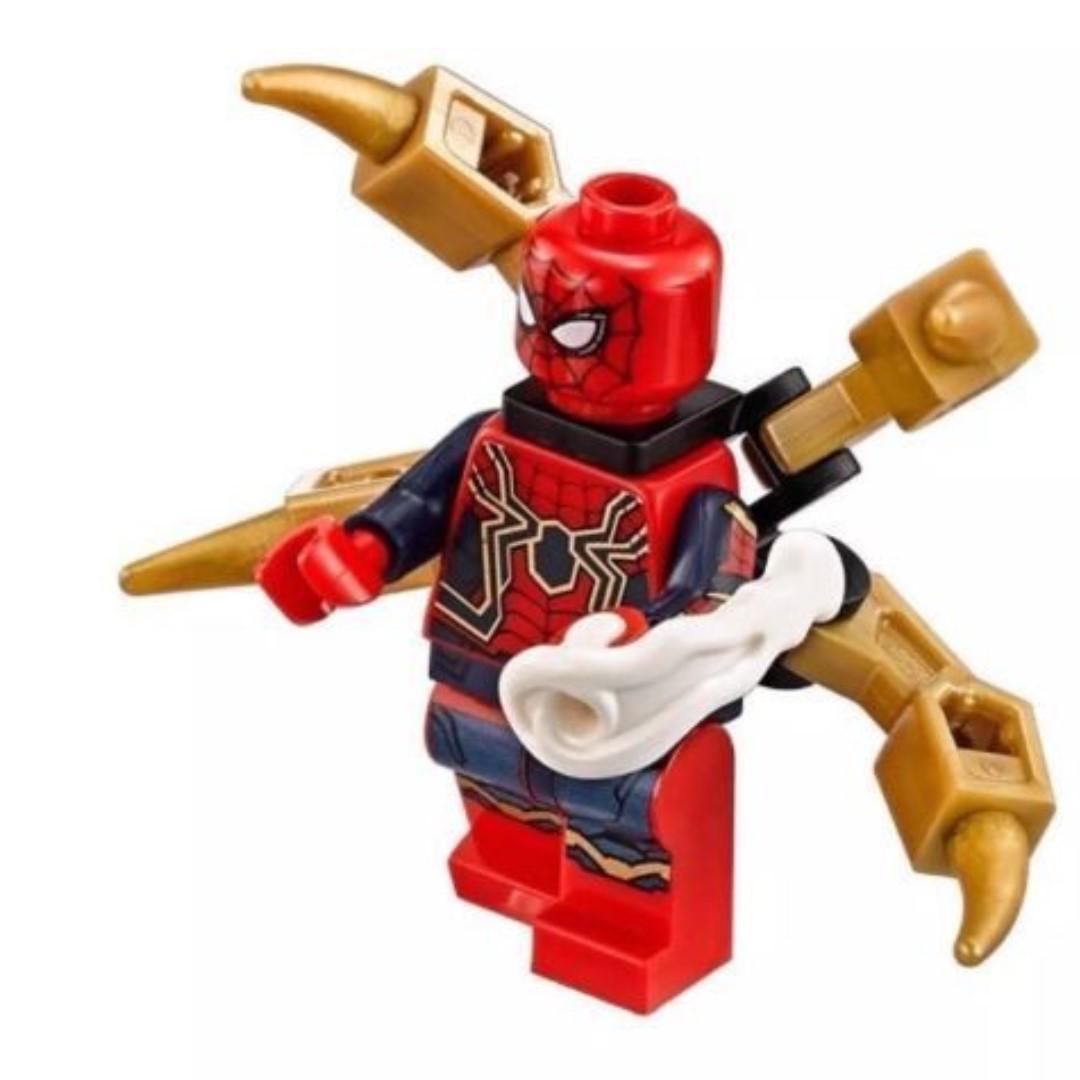 Lego Marvel Super Heroes Iron Spider Avengers Spiderman The