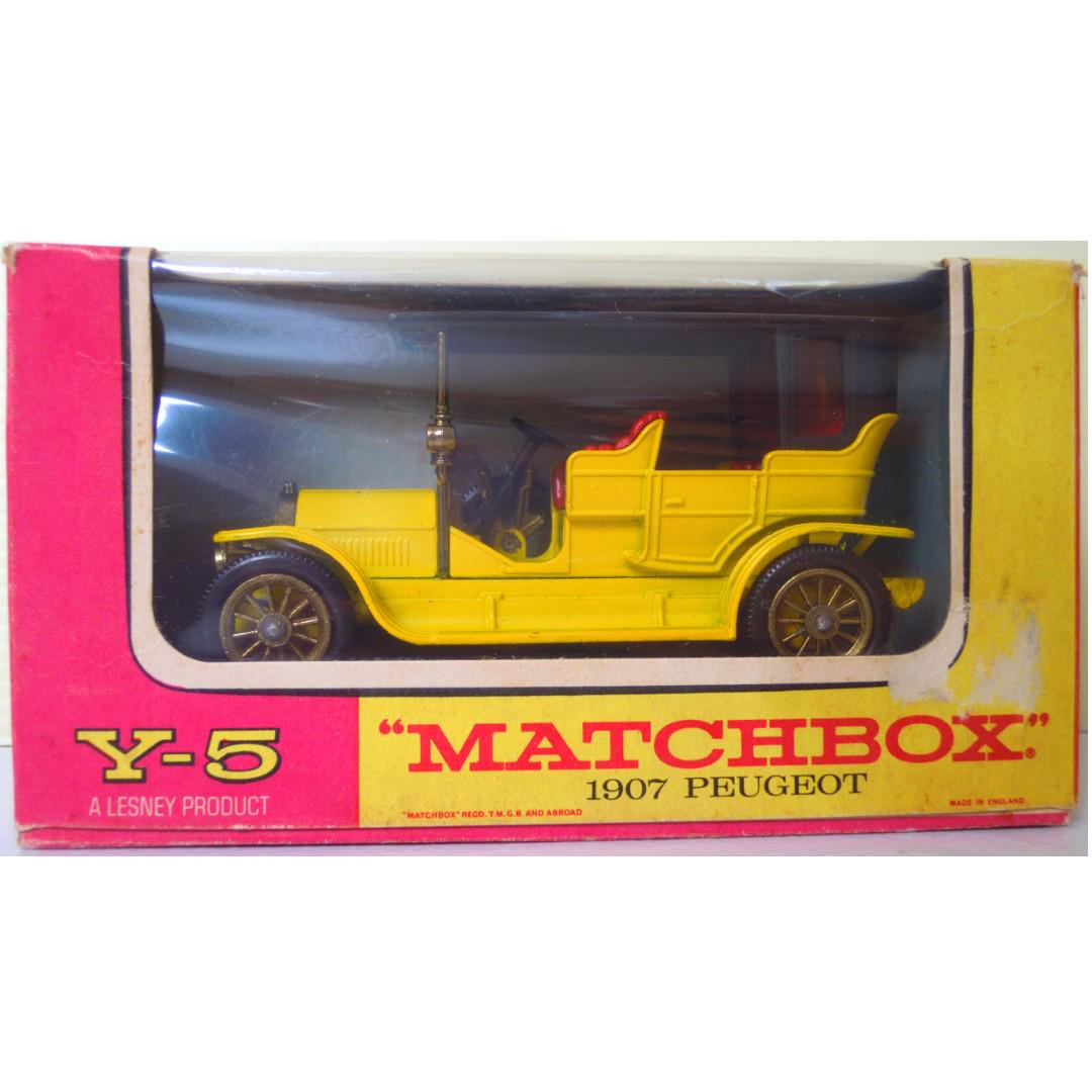 matchbox models of yesteryear 1907 peugeot