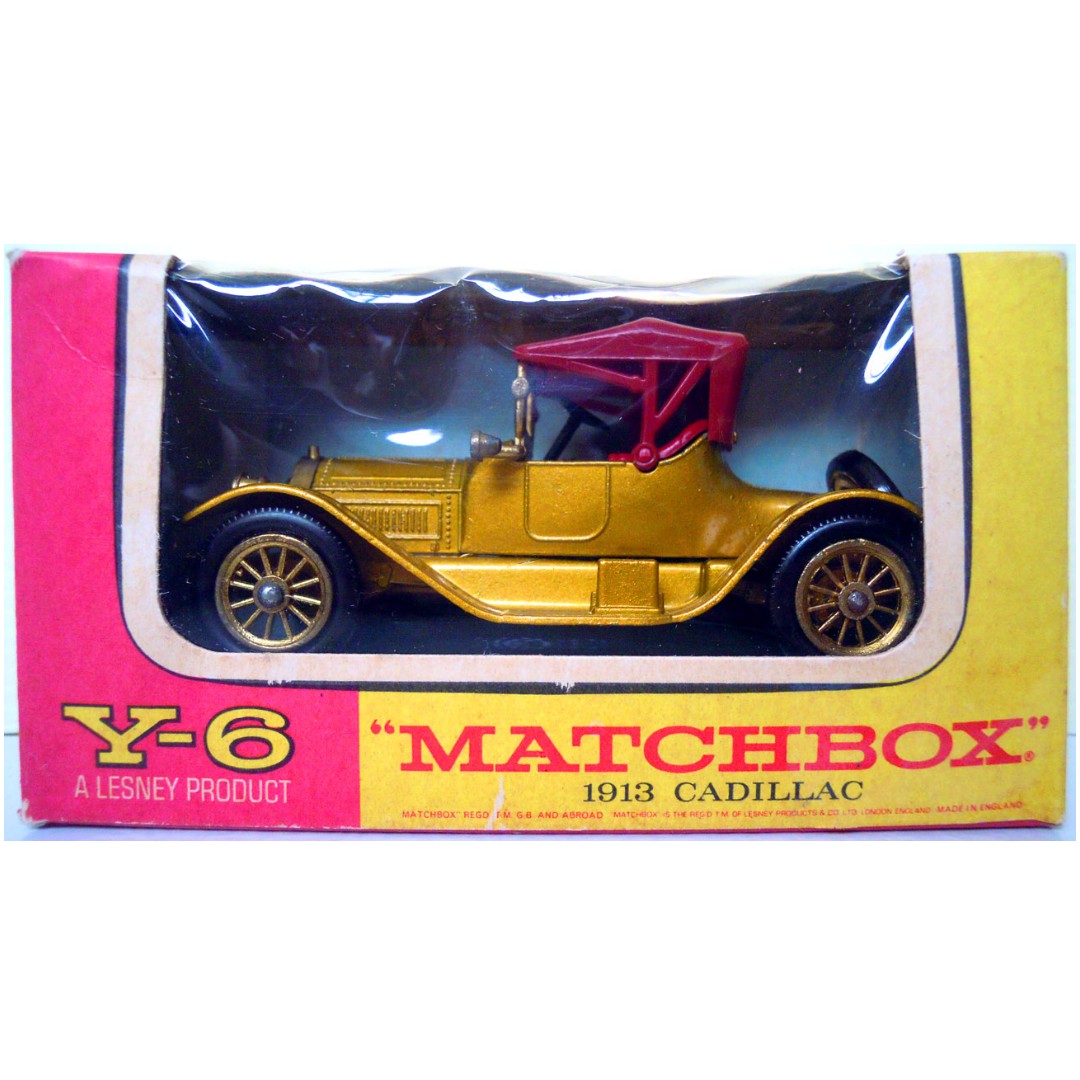 matchbox models of yesteryear 1913 cadillac