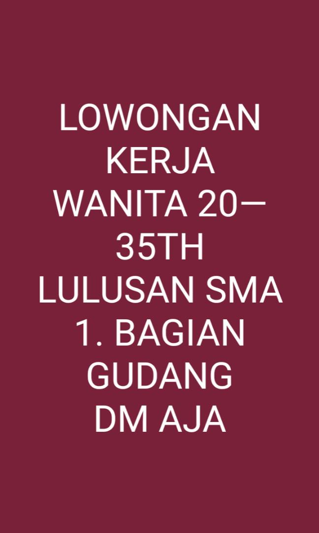 Lowongan Kerja Gudang Baju Bayi Pekerjaan Full Time Pergudangan Dan Logistic Di Carousell