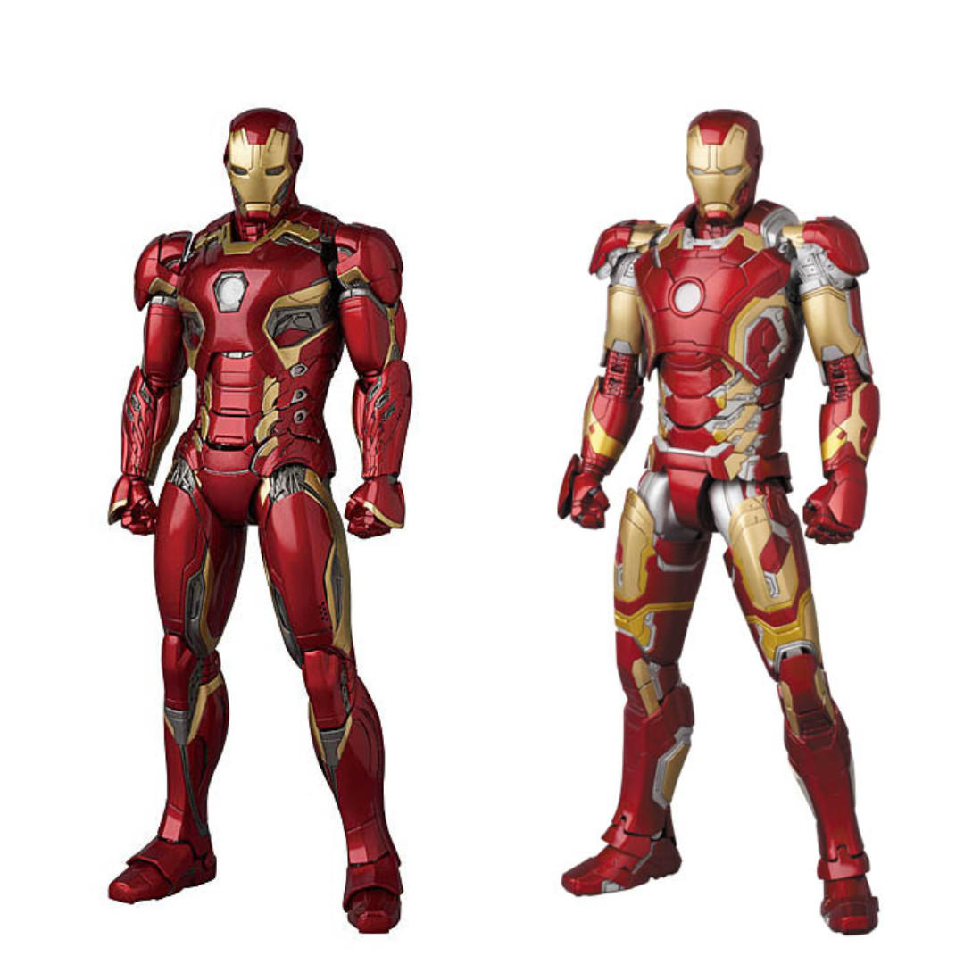 Mafex Iron Man Mark 43 45 Bib Hobbies Toys Toys Games On Carousell