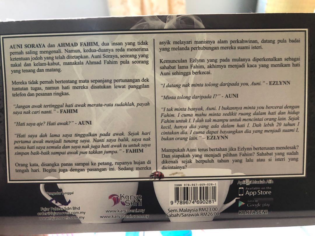 Malay Novel Hobbies Toys Books Magazines Fiction Non Fiction On Carousell