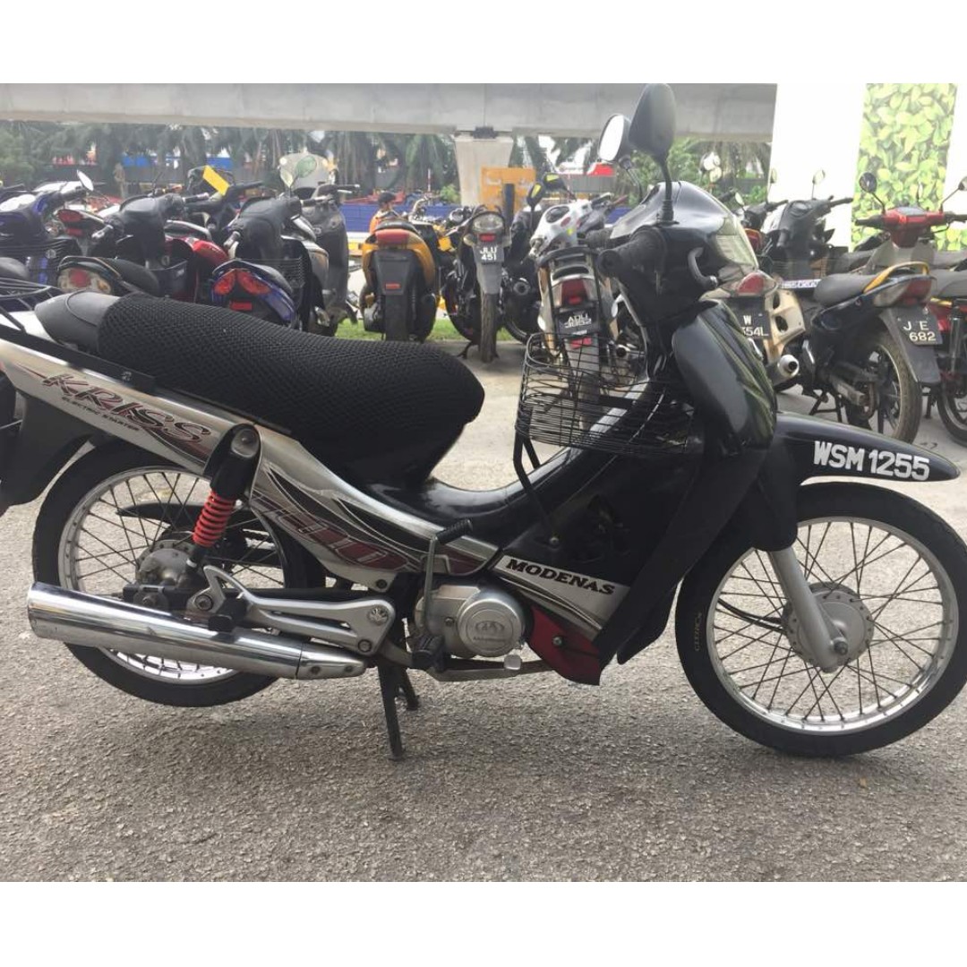 Modenas Kriss 100 Baru Satu Owner Motorbikes On Carousell
