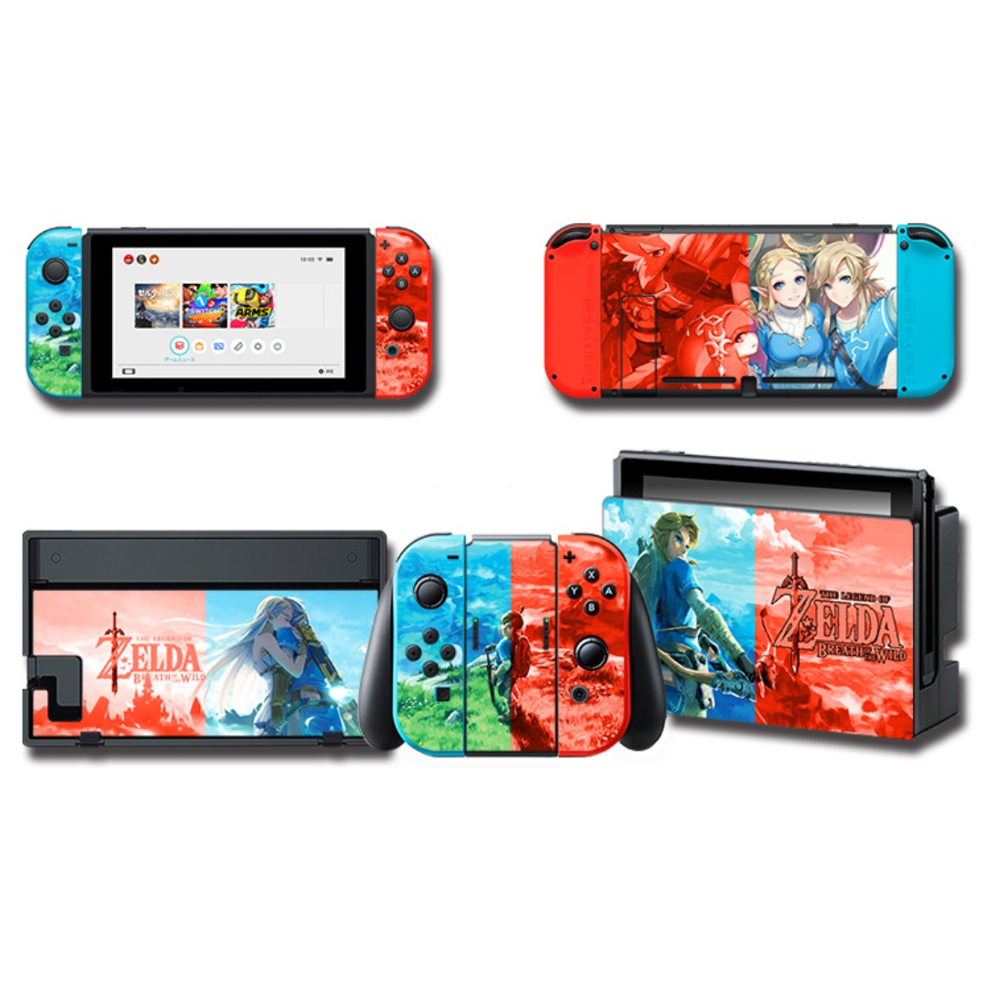 nintendo switch red blue