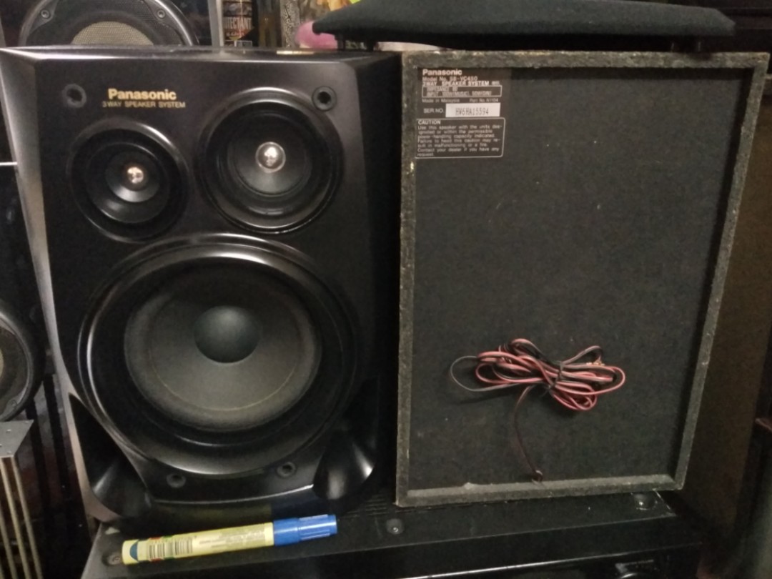 Panasonic 3 way speaker system, Audio 