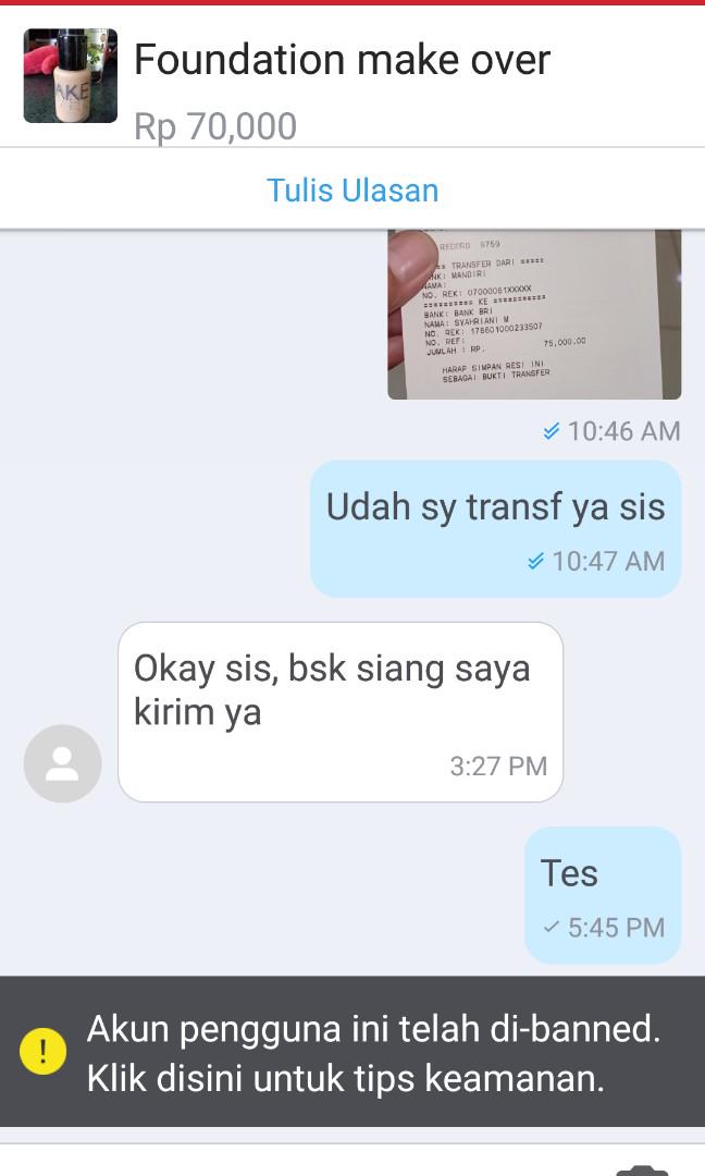 Penipu A N Syahriani M Bank Bri Everything Else Others On Carousell