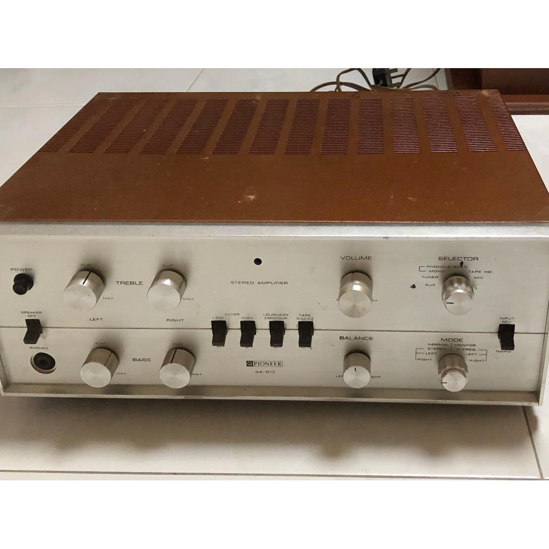 Pioneer tube amplifier Clearance