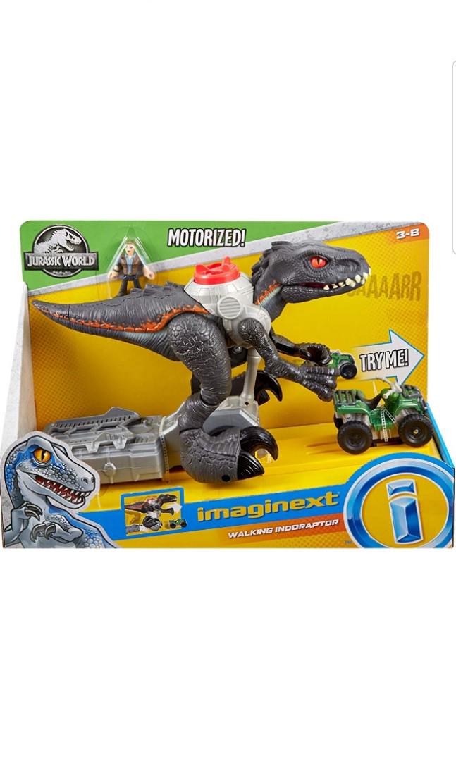 imaginext jurassic world walking indoraptor