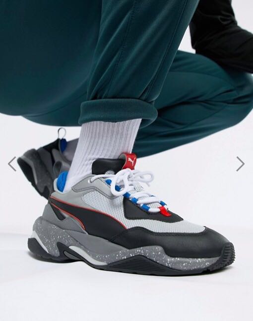 Puma Thunder Electric In Grey Men s Fashion Footwear Sneakers