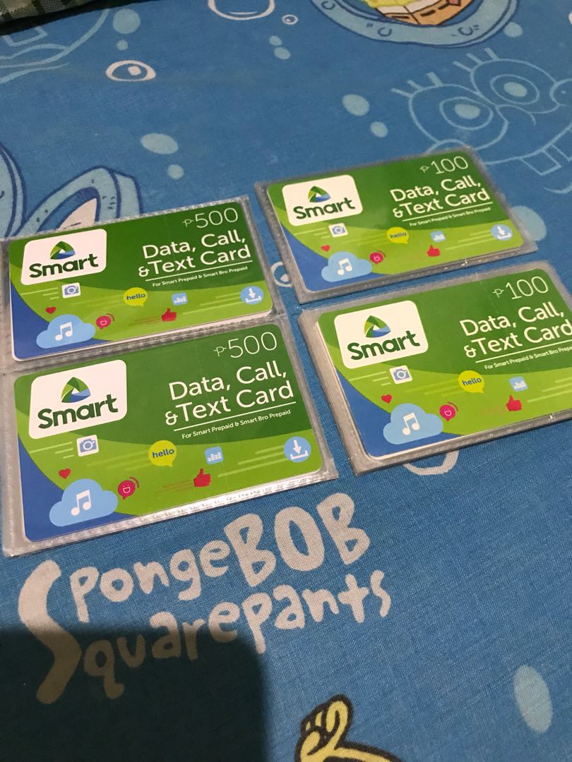 Smart Call & Text Prepaid Card (500/100), Tickets & Vouchers, Store ...