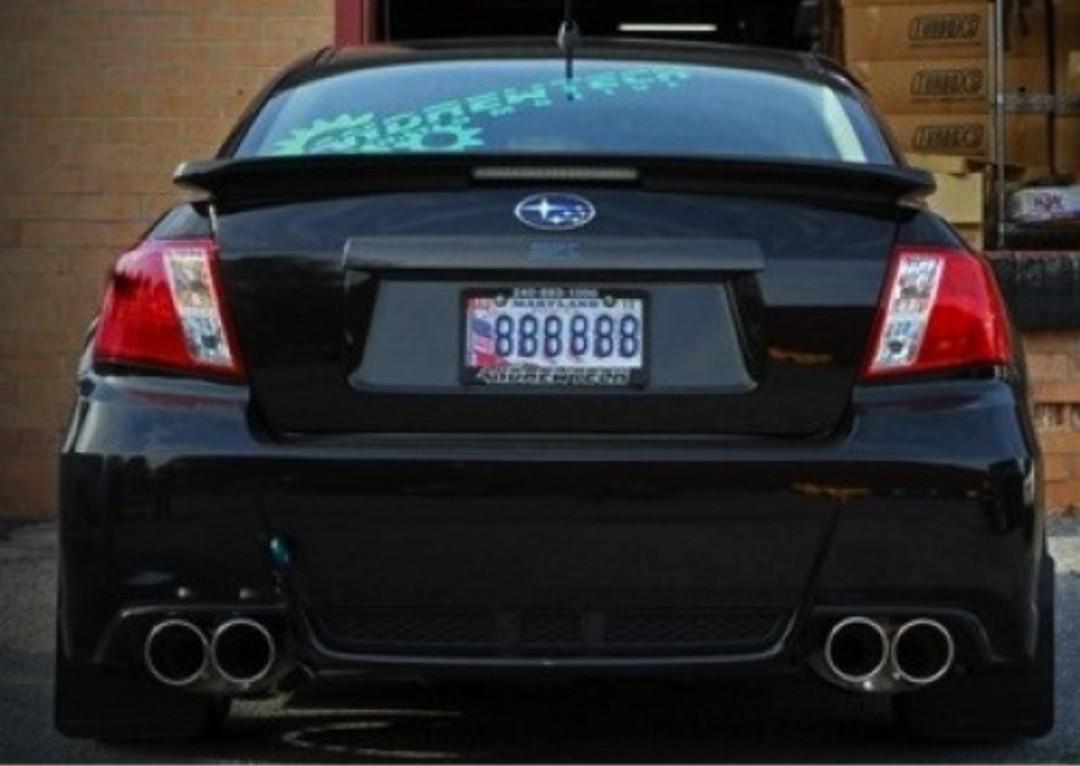 Subaru Impreza Wrx Rs Spoiler Ducktail Car Accessories