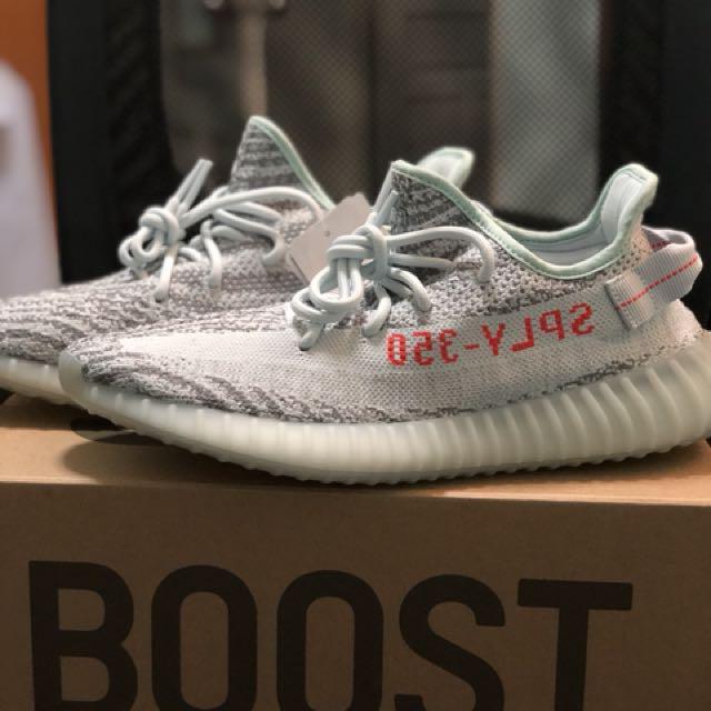 Supreme Backpack SS18 Red and Yeezy 350 v2 Men s Fashion Footwear Sneakers on Carousell