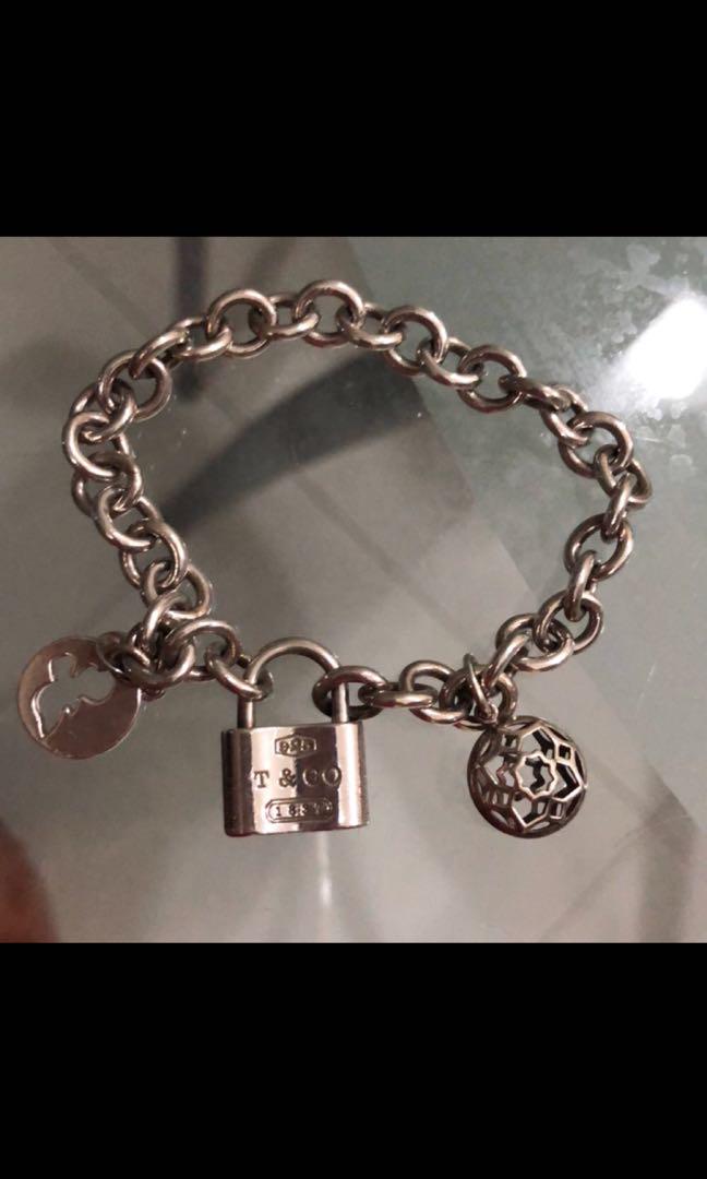 Tiffany & co 1837 lock bracelet, Luxury, Accessories on Carousell