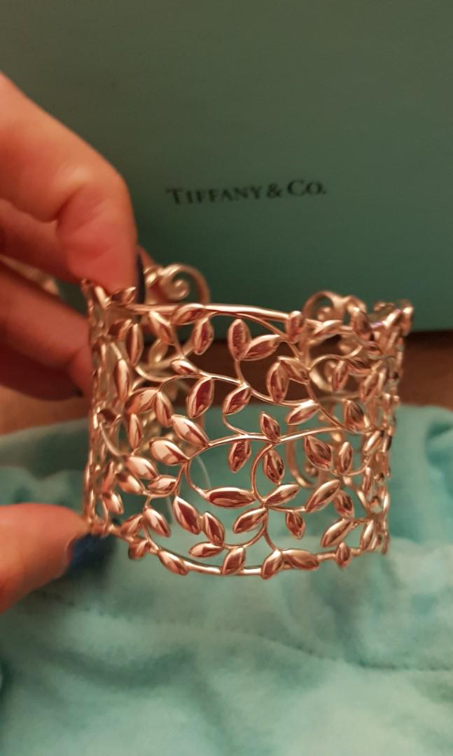 Tiffany olive leaf cuff new arrivals