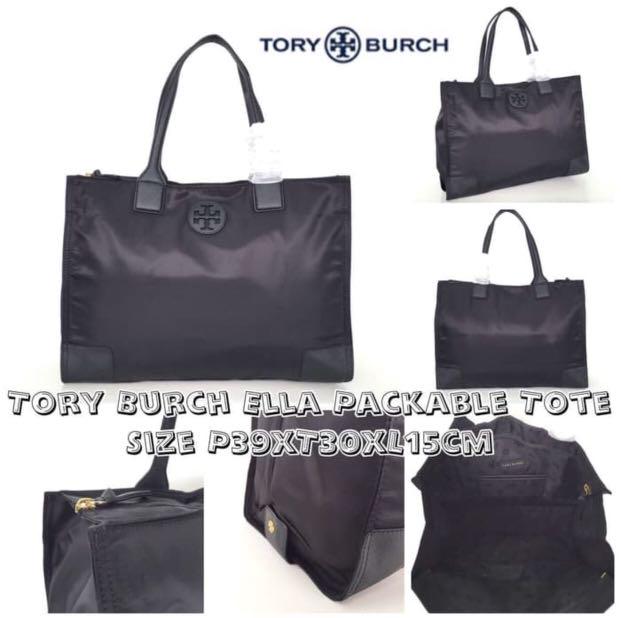 Tory burch ella packable overnight satchel discount