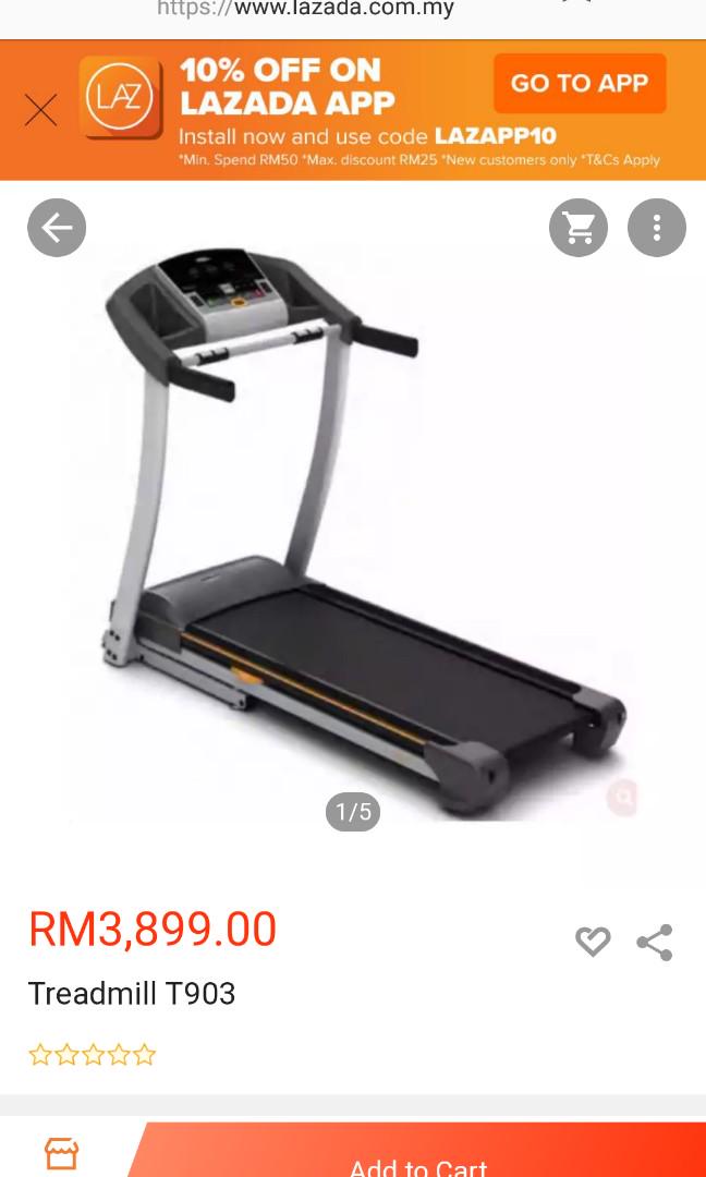 Tempo t903 deals treadmill
