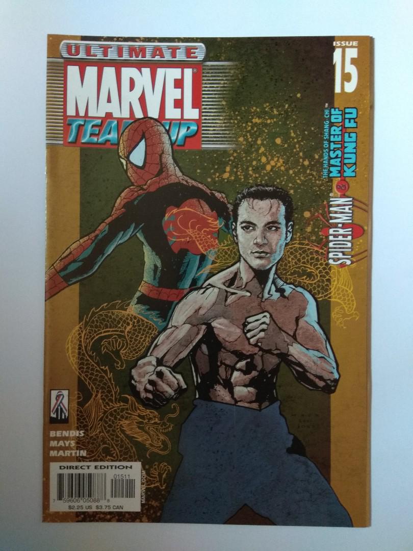 Ultimate Marvel Team Up Spider Man The Hands Of Shang Chi Master Of Kung Fu Issue 15 Books Stationery Comics Manga On Carousell