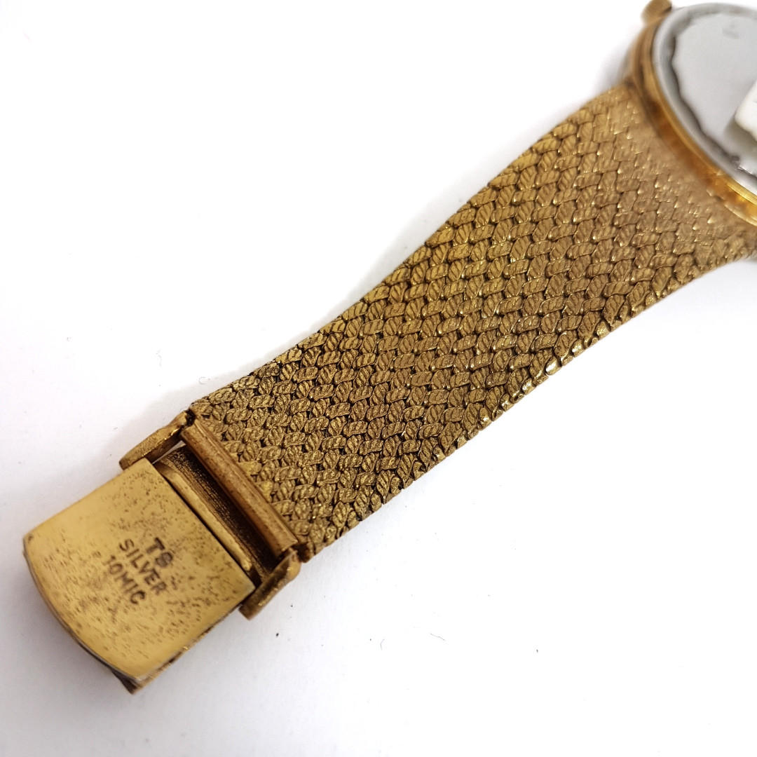 "MicroRotor" Automatic Universal Geneve Gilt Shadow Vintage Watch