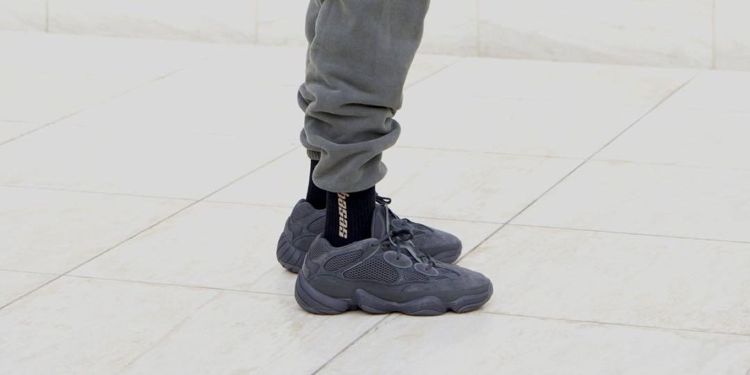 US 6 Yeezy 500 Utility Black Women s Fashion Footwear Sneakers on Carousell