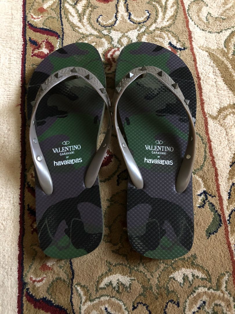 Valentino mens havaianas flip flop clearance