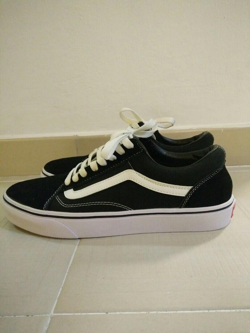 Black outlet vans $20