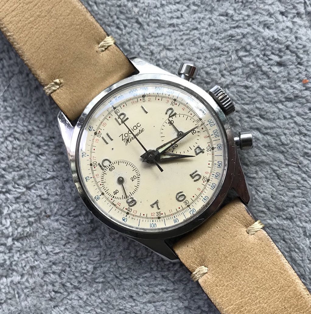 Zodiac chronograph vintage shop