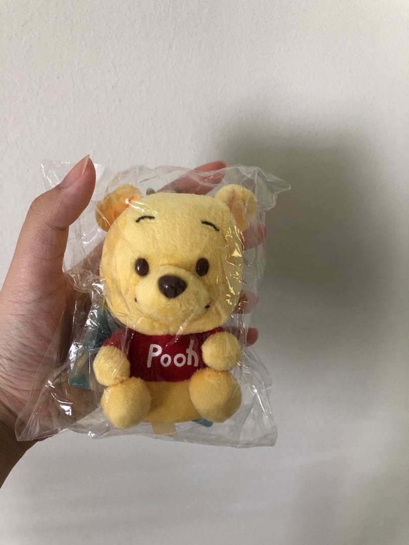 winnie the pooh plush keyring