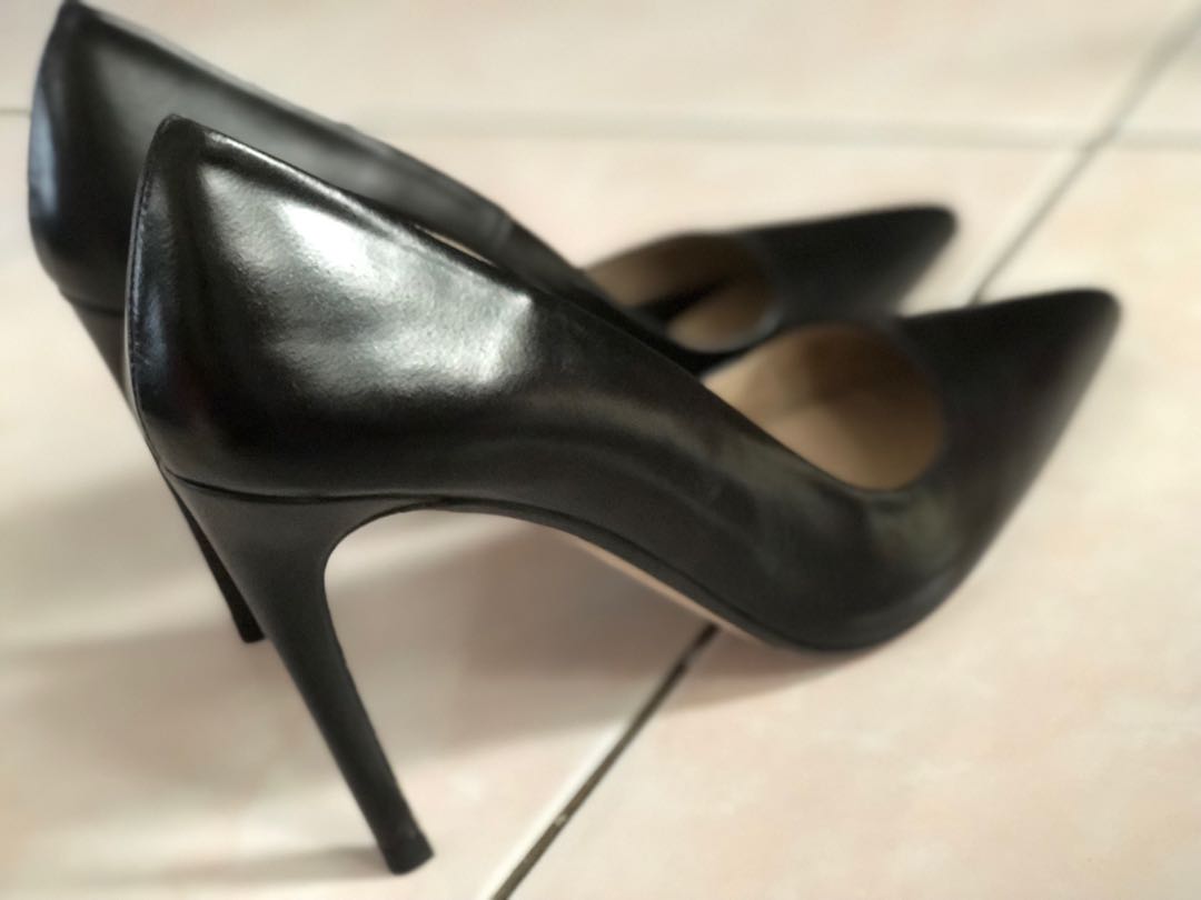 zara black shoes ladies