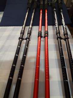 trekking pole fishing rod