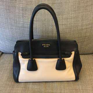 二手 狀態美 Prada 手提 肩背 兩用包