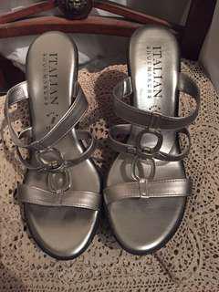 Italian made platforms size 9